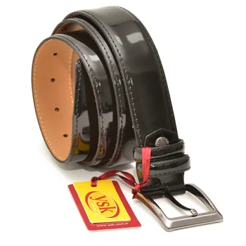 

YSK GENUINE Patent LEATHER MENS BELT Classic Business Suits 3,5cm Width Made in Turkey Warranty роскошный ремень ST VALENTINES