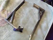 Soportes plegables de acero inoxidable de alta resistencia para mesa, estante plegable para trabajo, ahorro de espacio, bricolaje, 2 uds.