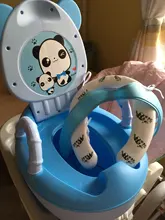 Orinal de plástico suave para bebé, orinal infantil de entrenamiento, asiento de entrenamiento, silla de inodoro