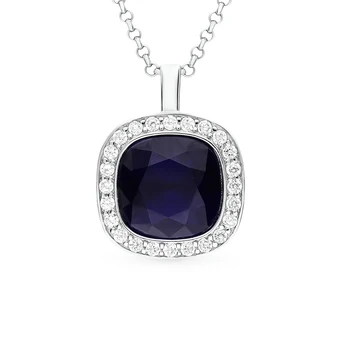 

Silver Pendant with nitals and cubic zirconia sunlight sample 925 test