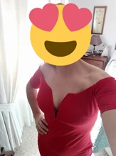 Bodycon Dress Short-Sleeve V-Neck Sexy Off-Shoulder Women Deep Solid Sheath Female