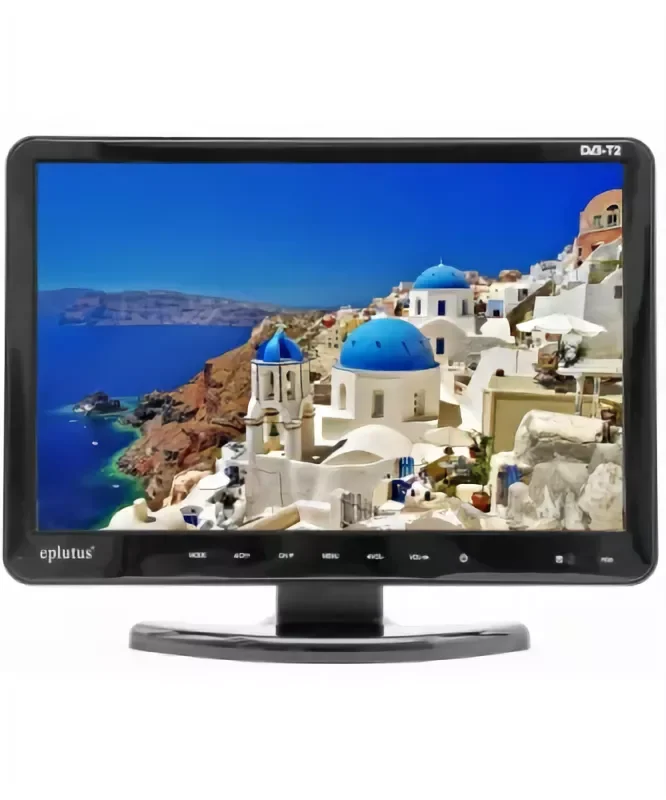 Car TV Eplutus EP-1608T C DVD works format digital broadcast DVB-T2, 16 ...