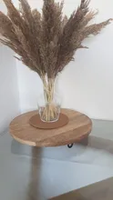 Pampas-Grass Reed Flower Wedding-Decoration Bunch Light-Color Natural Dried Christmas