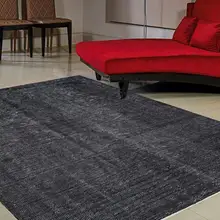 Античный ковер, переливающийся коврик ручной работы, шерсть и хлопок старый ковер, выцветший коврик черного цвета 10149