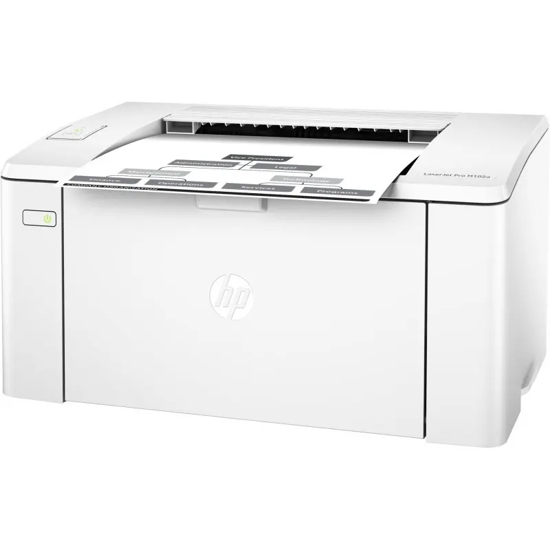 Монохромный лазерный принтер hp Laserjet Pro M102A 128 MB белый