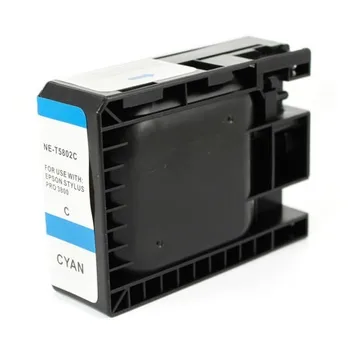 

Compatible EPSON T5802 CYAN pigment ink cartridge C13T580200 80 ml