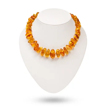 

WOMAN'S beads from natural amber
