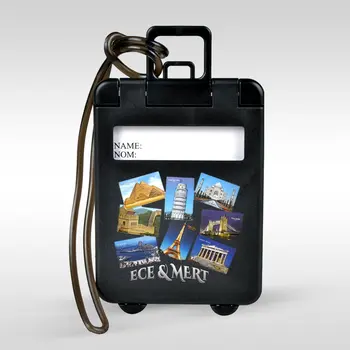 

Personalized Nectar Luggage Tag-Black
