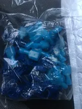 Snap Splice Cable-Connectors Lock Wire-Terminal Crimp-Wire Quick-Electrical 50pcs Waterproof