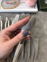 Zoreya marca pelo sintético suave sombra de ojos cepillo mango blanco mezcla rubor labio polvo resaltador maquillaje brochas Set 10 piezas