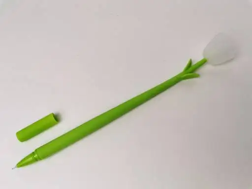 Ручка гелевая &quotLotus Leaf&quot синяя 0 5мм в силиконовом корпусе меняет цвет на солнце