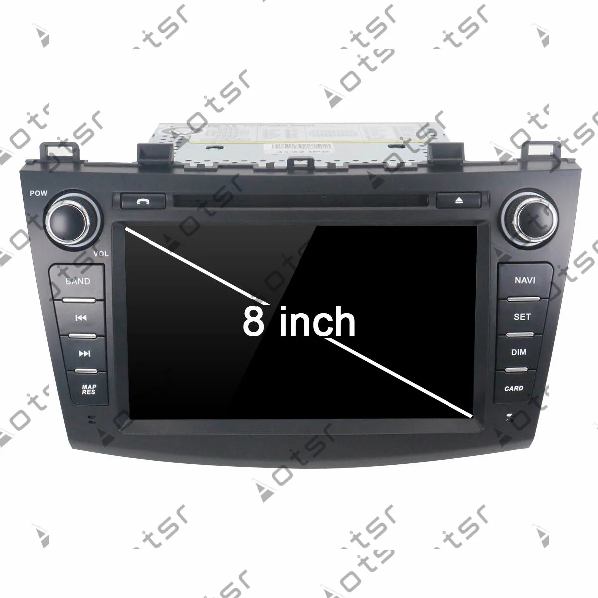 Sale 8” 2Din Android 9.1 IPS GPS Navigation Car  DVD Player For Mazda 3 Mazda3 2009-2012 Head Unit  Multimedia Player Tape Recorder 4