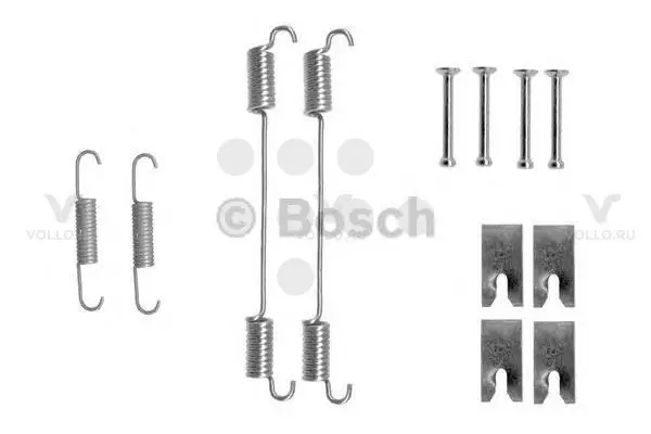 1987475316 BOSCH БАРАБАН.КОЛОДКИ МОНТАЖ
