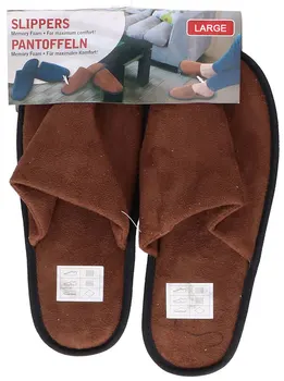 

Slippers memory measurement L Brown