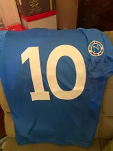 Maglie Calcio-camiseta de fútbol de Italia nanoli 1987/1988, MARADONA Retro Vintage, 1987 1988
