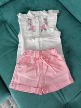 Shorts Suit Clothing Beautiful Summer-Style Kids Menoea Children 2pcs O-Neck Girls Floral