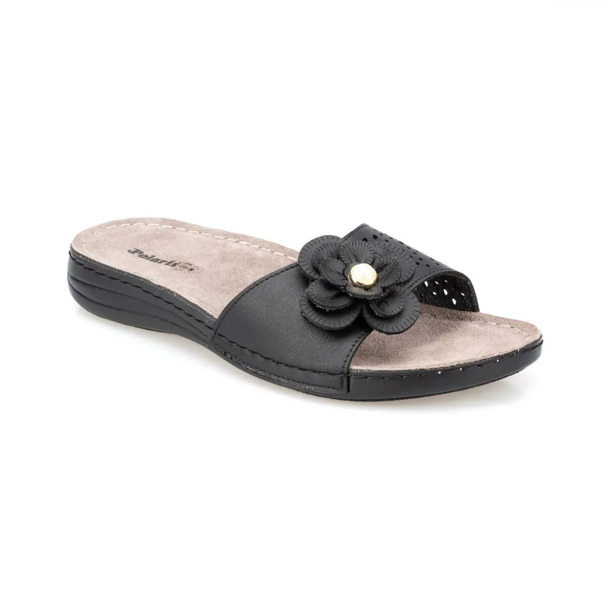 

FLO 91.150913.Z Black Female Slippers Polaris