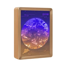 

Led Combination Light Box Spend A Full Moon Desk Lamp Home Decor Light Shadow Box Frame Usb/Battery Powered Festival Gifts