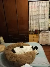 Cat-Mat Sofa Kennel Sleeping-Bag Dog-Cushion Pet-House Kitty Comfortable Round Plush