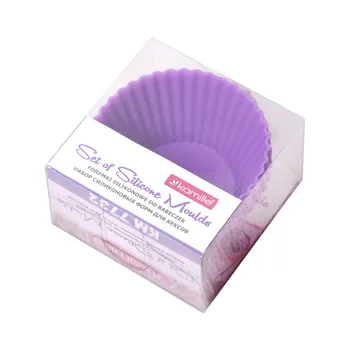 

A set of 6 silicone molds 7*7*3.5 cm Kamille, kml-7732