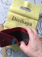 Small Wallets Purse Cowhide DICIHAYA Genuine-Leather Famale Women Short for Coin Guarantee