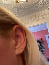 La Monada-pendientes tipo botón de plata fina para mujer, dos bolas, joyería fina de plata 925, pendientes de plata 925 para mantener el Piercing