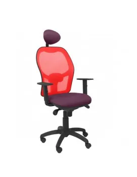 

CHAIR WITH BACKREST MESH NETWORK FABRIC BALI PURPLE WITH HEADBOARD