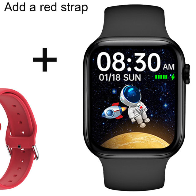 Smart Watch Men Women Smartwatch Wireless Charging Dial Calls DIY Face Heart Rate Body Temperature Monitor Fitness Bracelet