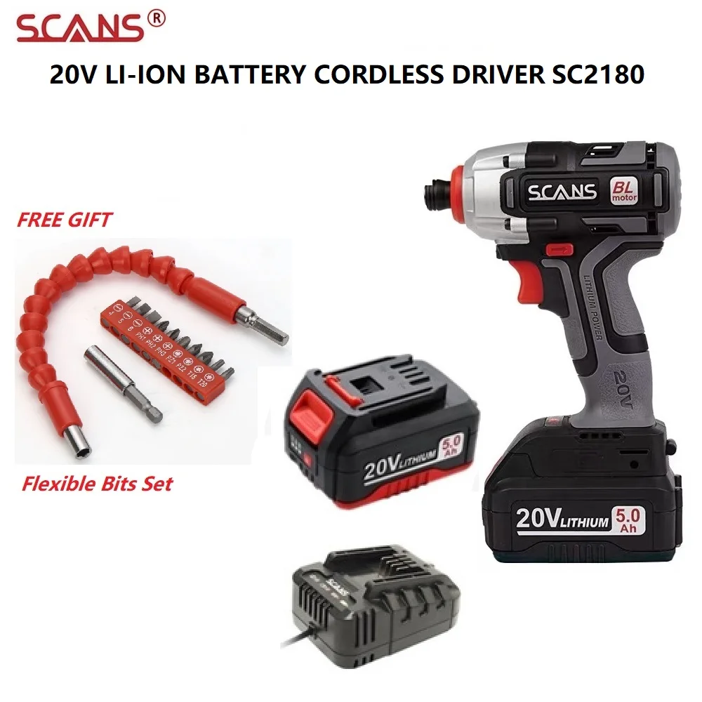 SCANS SC2180 20V 5.0AH BRUSHLESS LI-ION BATTERY 