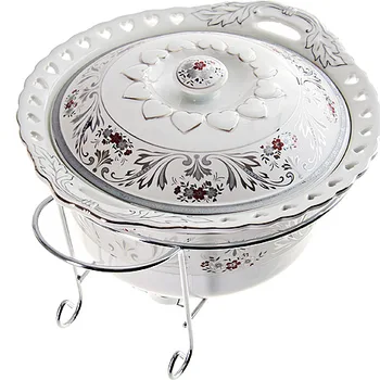 

Marmit ceramics 3.2L 3PR with a candle Loraine 26531