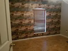 Stick Wallpaper Decal Decorative Removable Roll Wood Vinyl Faux Self-Adhesive Haohome