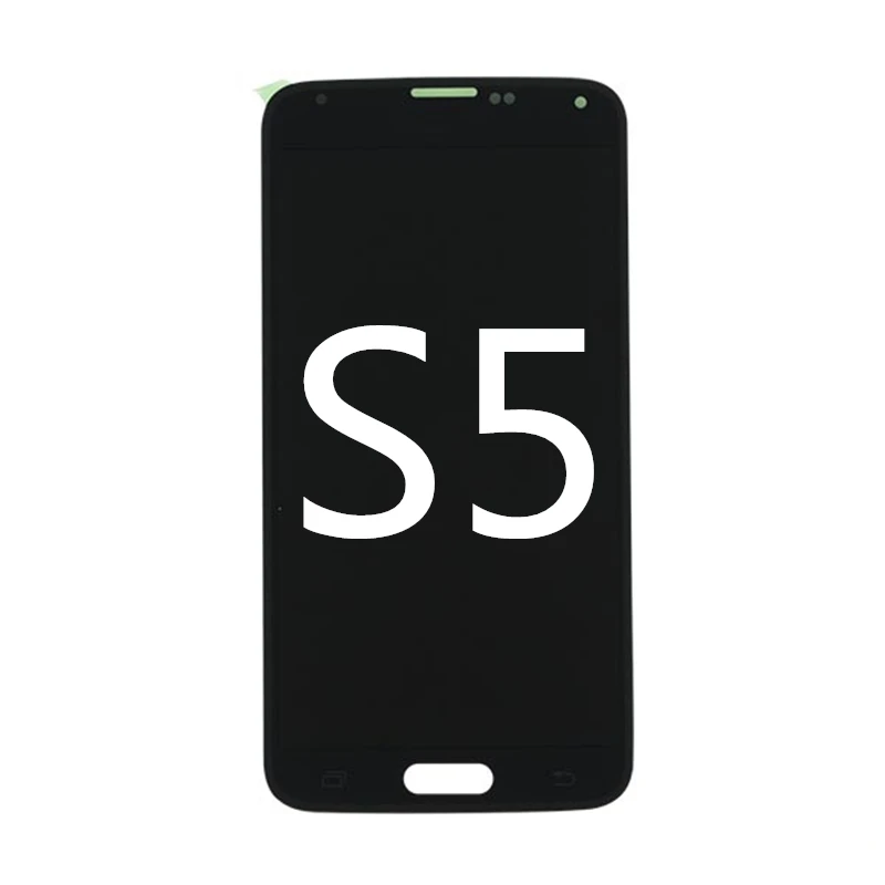 

AMOLED For Samsung Galaxy S5 Lcd Display Screen Touch Digitizer Assembly i9600 G900 G900M G900F TFT Adjustable Brightness Can
