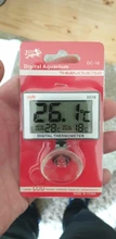 Mini acuario Digital LCD alarma termómetro tanque de peces alarma LCD termómetro medidor de temperatura controlador acuático suministros para mascotas