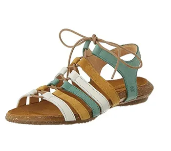 

The naturalistic N5069 wakataua sandal fur multicolor