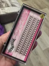 1 caja de 60 extensiones de pestañas 10 mechones de pestañas postizas, pestañas postizas a mano, pestañas al por mayor, envío gratis