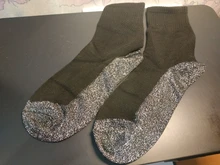 Calcetines térmicos de invierno de 35 grados, fibras aluminizadas, gruesos, únicos, cómodos, para mantener el pie caliente, 1 par