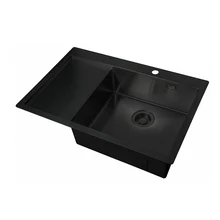 Мойка для кухни ZorG ZL R 780510-R GRAFIT(PVD поверхность, устойчивая к царапинам, монтаж над под или вровень со столеш