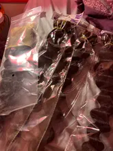 Suelta la onda profunda mechones con cierre 8-28 pulgadas Frontal con mechones brasileño 100% Remy cabello humano 3/4 mechones con cierre