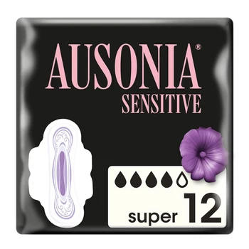 

Sanitary Pads with Wings SENSITIVE Ausonia (14 uds)