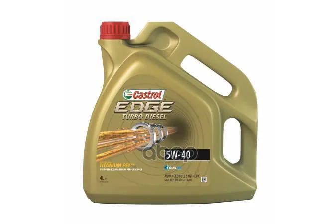 Castrol Моторное Масло Castrol Edge Turbo Diesel 5w-40 4л 15bb02