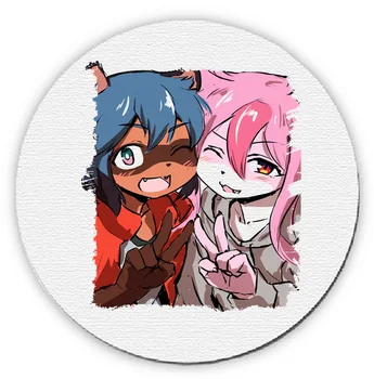 

BRAND NEW ANIMAL MICHIRU NAZUNA mousepad raton round mat