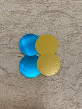 3/6/10 Uds para Coche magnético soporte magnético para teléfono placas pegatinas de Metal azul 30mm 40mm