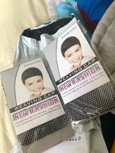 Malla de nailon para pelo de mujer, redecilla negra para la fabricación de pelucas, malla elástica, accesorios para pelucas, 1 unidad