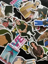 Pegatinas de Los vengadores de Marvel de Disney para niños, pegatinas impermeables para monopatín, viaje, guitarra, portátil, pegatina para maleta, dibujos animados, 50 Uds.