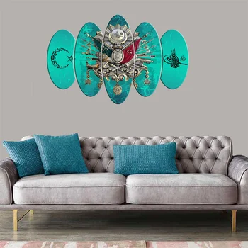 

The Coat Of Arms of the Ottoman Empire 5 Piece Mdf Table