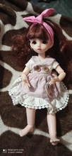 Accesorios de muñeca BJD, 26cm, vestido de muñeca de 10 pulgadas para blyther, sombrero de ropa de muñeca, vestido DIY para niños, ropa de juguete, regalos para niñas, 1/6