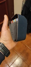 Cartera de cuero Unisex para negocios, tarjetero de identificación, carcasa para tarjetas, organizador de bolsillo, dinero, teléfono, monedas, moda de Año Nuevo, 2021