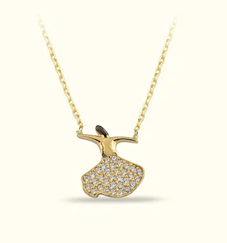 

Whirling Dervish Gold Necklace 02-334-K0032A