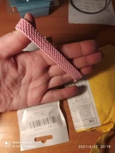 Pulsera de nailon trenzado para xiaomi Mi band 5, pulsera de nailon para xiaomi Mi band 4, 3 y 6