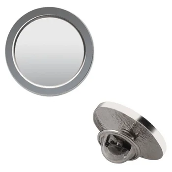 

Sublimation Metal Collar Badge (Silver)